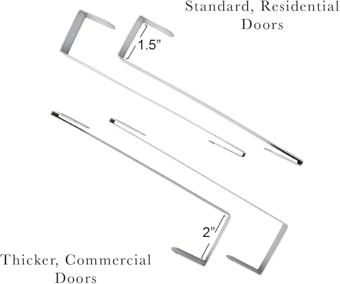 Household Essentials Household Essentials Over the Door Basket Storage Rack, Gray and Black