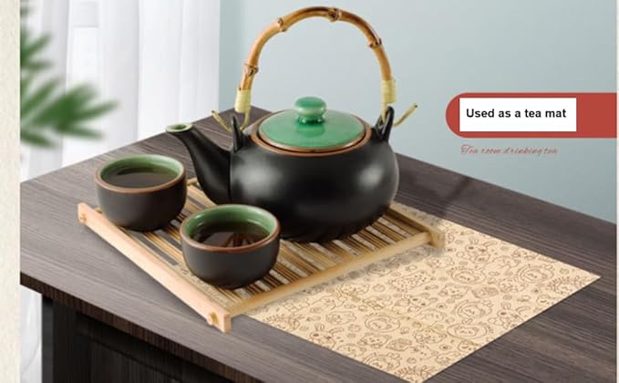 Durable Bamboo Kitchen Paper Towels,Unbleached Bamboo Fiber with Rayon,Dry and wet use, Thickened 4 paper Towel Rolls each carton,Hand washable only,Not machine washable