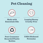 Mrs. MEYER'S CLEAN DAY Pet Multi-Surface Cleaner, Coconut Leaf Scent, 16oz