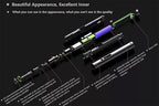 Electric screwdriver set, magnetic precision bits cordless lithium charge LED power screwdriver, Rechargeable, Repair Tool Kit for electronics, grey, 7.5x1x1 inches (CS 1901A)