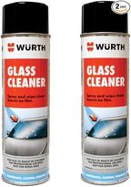 AquaNation Listing For Wurth Glass Cleaner 19oz – Ammonia-Free Streak-Free Foam Spray for Tinted Windows, Mirrors, Windshields, Chrome & More – Fresh Scent, Safe Formula – Pack of 2