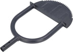 Half Moon Garden Shovel Manual Lawn Edger for Trimming Edging Carbon Steel High Hardness Durable Easy Cleaning Tool