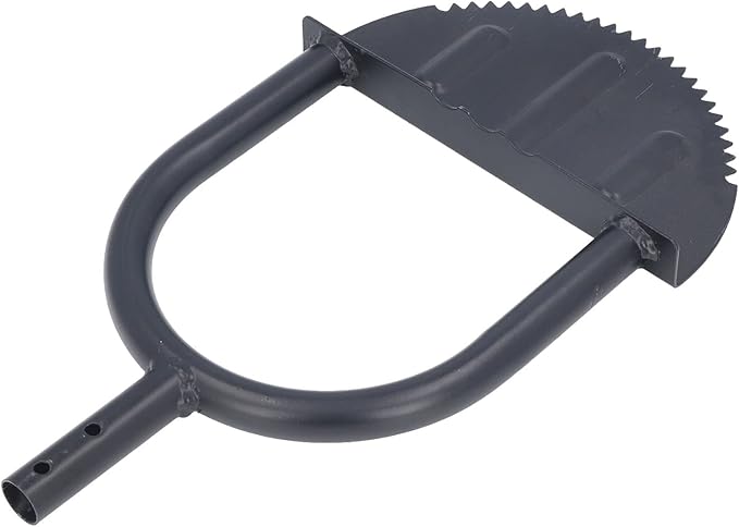 42.71in Saw-Tooth Edger Lawn Tool, Half Moon Lawn Edger with T-Grip, Sidewalk Grass Long Handled Step Edger, Carbon Steel Manual Trimming Shovel for Garden Sidewalk Flower Beds