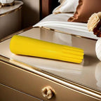 Squeegee Adapter Window Squeegee Adaptor Squeegee Pole Adapter, Changes The Threaded Tip to a Standard Friction Taper Fit, Yellow 2pc