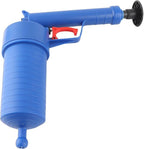 Air Power Drain, High Pressure Drain Opener for Clogged Toilet Bathtub Sink, Reusable Air Plunger Pump with 4 Suction Cups for Bathroom Kitchen Floor Drains