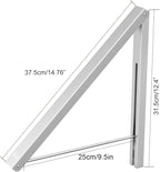 Wall Mounted Drying Rack Clothes Hanger Folding Wall Coat Racks Aluminum Home Storage Organiser Space Savers