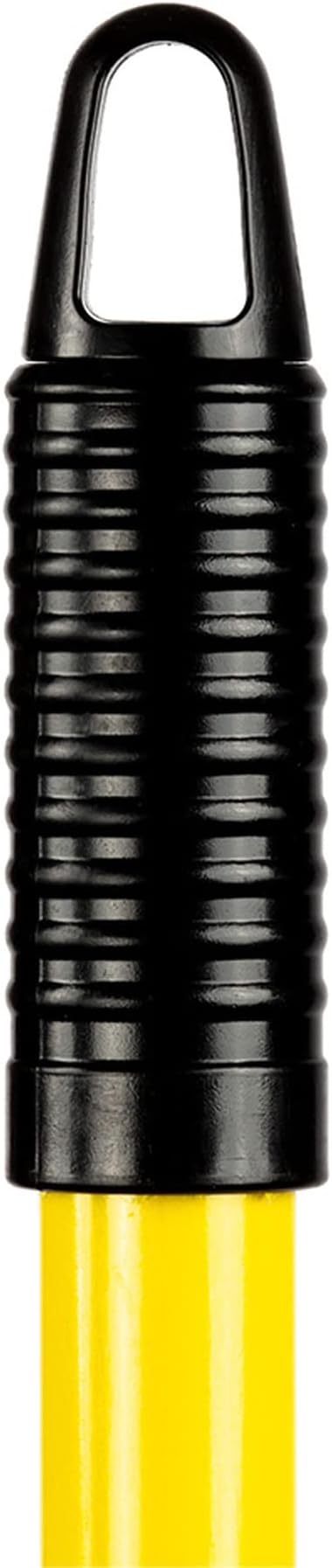 THE GROUNDSKEEPER II Rake 55-inch Lightweight Fiberglass Handle, 21-inch Head, Durable Steel Tines for Gardening, De-Thatching or Professional Landscaping