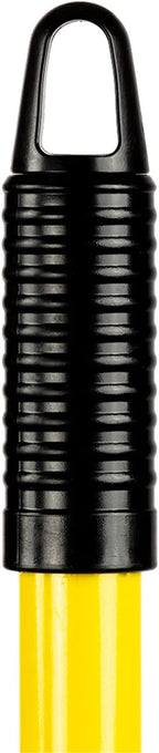 THE GROUNDSKEEPER II Rake 55-inch Lightweight Fiberglass Handle, 21-inch Head, Durable Steel Tines for Gardening, De-Thatching or Professional Landscaping