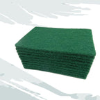 10-Pack Non-Scratch Heavy Duty Scouring Pads 5.90X3.93 Inch Durable Kitchen Scrub Sponges for Pots Pans Stove Top Cleaning Reusable Dish Scouring Pads