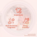 Pigeon Signature Dryer Sheets Laundry Fabric Softener, Vanilla & Rose, La Fiesta, Reduce Static Cling, Eliminate Strong Odor, Infused with Flower Essence, Safe for All, 130 Counts