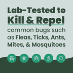 Cedarcide All-Purpose Bug Spray | Kill and Control Mosquitos, Fleas, Ticks, Ants | Made with Natural Essential Oils | Use on People, Pets & Kids | Cedarwood Gallon (128 Oz.)