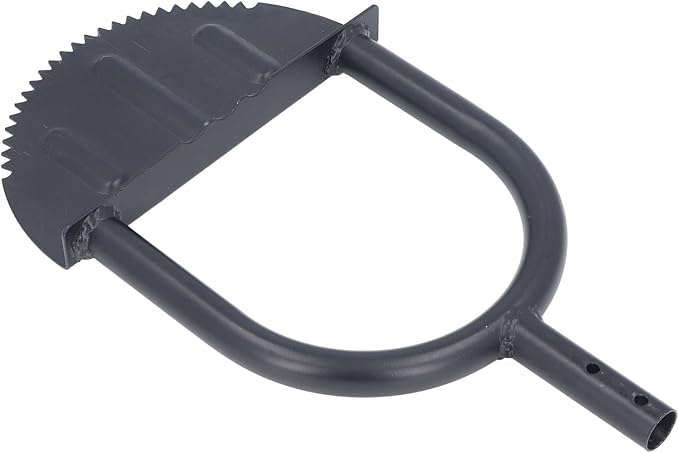 Saw Tooth Edger Half Moon Lawn Edger Sidewalk Grass Long Handled Step Edger for Garden Sidewalk Flower Beds