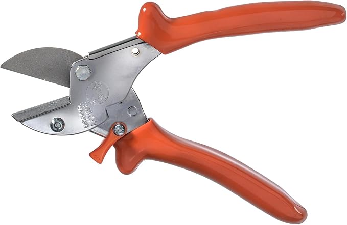 Original LÖWE 5 Professional Anvil Pruning Shears 5.107 with Stainless and Non-Stick Coated Steel Blade - Handy and Lightweight Pruning Shears Ideal for Cutting Apple Trees, Pear Trees & Orchard Work