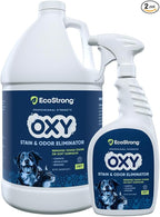 Oxy Pet Carpet Cleaner Spray | Pet Stain Remover for Pet Urine, Cat Pee, Dog Poop | Deep Spot Treating Action on Carpeting, Upholstery, Laundry, Pet Beds & More (160 Fl Oz)