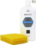 TriNova Premium Cooktop Cleaner and Scrubbing Pads. Best Cleaning Kit for Smooth Top Ranges & Stoves of Glass, Ceramic. Non-Abrasive and Scratch Free scouring sponges with Cream Formula