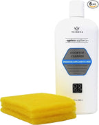 TriNova Premium Cooktop Cleaner and Scrubbing Pads. Best Cleaning Kit for Smooth Top Ranges & Stoves of Glass, Ceramic. Non-Abrasive and Scratch Free scouring sponges with Cream Formula