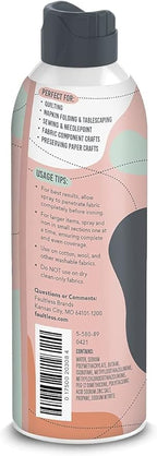 Magic Premium Quilting & Crafting Spray Can – Fabric Spray for Cutting, Creasing, & Sewing – Best Press Spray Starch for Quilting to Flatten Seams & Wrinkles – Wrinkle Spray (15oz Aerosol) 2 Pack