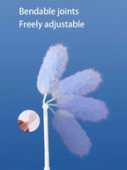 4X Microfibers Replacement Dusters with 2 Handles, 360°Thickened Pads Kit，30ct – Heavy Duty Microfiber Pads for Pet Hair/Dust Mites in Hard-to-Reach Areas