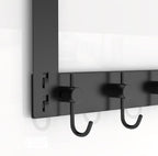 VAEHOLD Over The Door Hooks for Hanging Clothes, Heavy-Duty Door Hooks Organizer for Towel, Coat, Bag, Robe