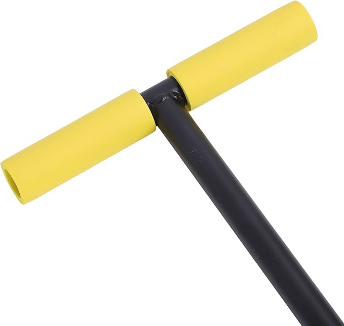 Sturdy Stainless Steel Edger Lawn Tool with T Handle for Precise Lawn Edging - Half Moon Design for Garden, Flower Bed, Sidewalk, Driveway