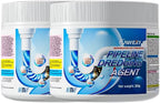 Lanwexy-sink drain hair clog remover cleaner、toilet unclogger heavy duty、bathroom shower pipeline dredging agent、unclog clogged drain、clogged【2 bottles】