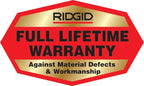 RIDGID 72558 Model RP 115 Mini Press Tool and Battery Kit with 1/2" to 3/4" ProPress and PureFlow Press Tool Jaws, 2V Li/Ion Battery, 12V Charger, and Carrying Case