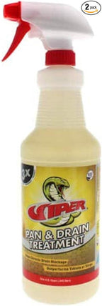Refrigeration Technologies Viper Pan & Drain Treatment 1 Qt, Yellow RT800S (2)