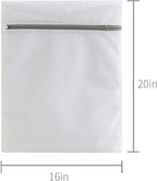 Laundry Bags Mesh Wash Bags(4Pcs,16 x 20 Inches),delicate laundry bag for College,Dorm,Storage