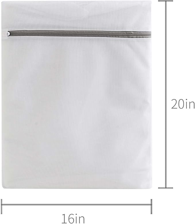 Laundry Bags Mesh Wash Bags(4Pcs,16 x 20 Inches),delicate laundry bag for College,Dorm,Storage