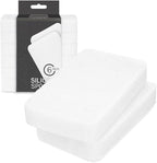 Casanero 6-Pack Silicone Scrubbing Sponges, Heavy-Duty, Non-Scratch | Reusable, Odor-Free, Multi-Purpose Cleaning for Dishes, Non-Stick, Countertops