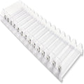 15-Pack Spring-Loaded Shelf Pushers Kit, 15in for 29–38 oz Products – Automatic Retail Display Organizer for Gondola & Store Shelves