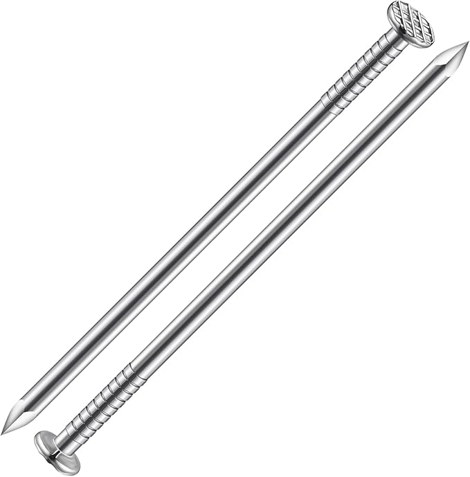 (40 pcs)3 inch Stainless Steel 304 Nails, Hanging Nails, Wall Nails, Dowels, Long Nails