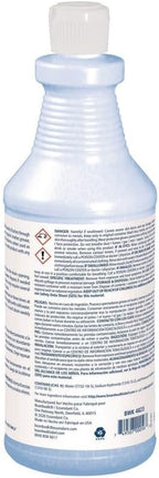 Boardwalk BWK 4823EA 32 oz Bottle Unscented Industrial Strength Alkaline Drain Cleaner