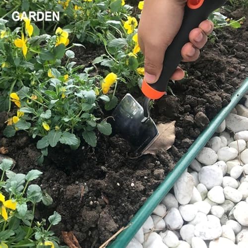 Garden Tool Set – Stainless Steel Spade & Combination Hoe & Fork – Heavy-Duty, Rust-Resistant, Ergonomic TPR Grip – Ideal for Digging, Planting, and Weeding