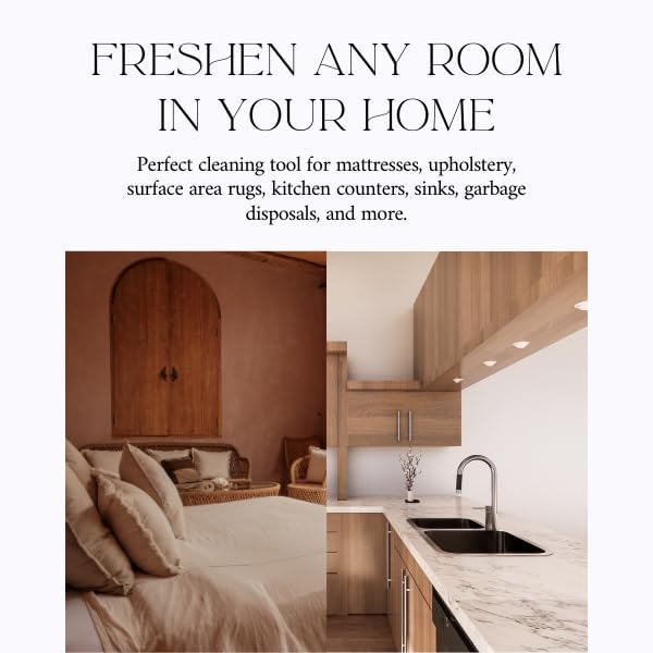 Home "Refresh" & "Sea Mist" Carpet Deodorizer Powder For Home, Vaccuuming Upholstery, Pet Urine, Dog Bed/Cat Litter Box(Two Pack)