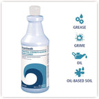 Boardwalk BWK 4823EA 32 oz Bottle Unscented Industrial Strength Alkaline Drain Cleaner