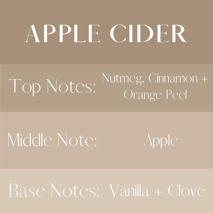 River Birch Apple Cider Scented Linen and Room Spray | Home Fragrance | 4 oz Glass Amber Bottle | Luxury Signature Scent | Handmade in Texas