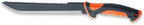Bear Grylls Survival Machete With Saw - Tactical Machette for Camping, Hunting, Gardening, Chopping, Sawing, Bushcraft - Black