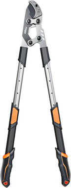 AIRAJ 27-37'' Extendable Anvil Loppers,Tree Trimmer Heavy Duty with Compound Action,Branch Cutter with 2” Cutting Capacity,Chops Thick Branches Ease,Garden Lopper for Gardening Pruning Shears