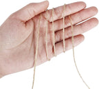Tenn Well Natural Jute Twine, 984 Feet 2mm Garden Twine, Brown Jute String for Arts and Crafts, Gardening, Gift Wrapping, Bundling, Recycling
