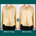 Portable Handheld Iron, Brynnl Mini Handheld Steamer Iron for Clothes, 180°Rotatable Travel Garment Steamer, Mini Ironing Machine Support Dry & Wet Ironing for Home,Travel,Gifts (white)