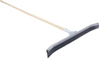 MARSHALLTOWN Asphalt Squeegee, 24 Inch Neoprene Straight Blade, 60 Inch Wood Handle, Spread Sealer Over Asphalt, Reversible, RED700244