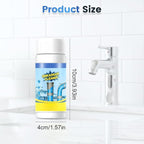 2026 New Multi-functional Sink & Drain Cleaner Powder, Quick Foaming Heavy Duty Clog Remover for Kitchen, Bathroom, Shower & Sewer Drains (5PCS)