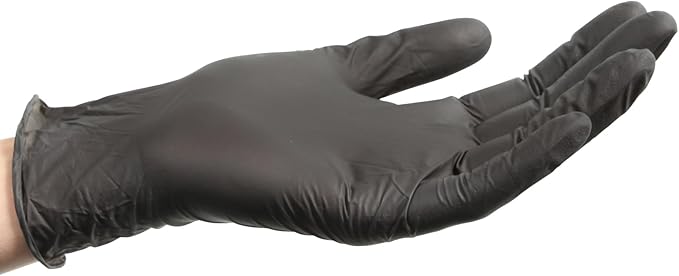 ForPro Disposable Nitrile Gloves, Chemical Resistant, Powder-Free, Latex-Free, Non-Sterile, Food Safe, 4 Mil