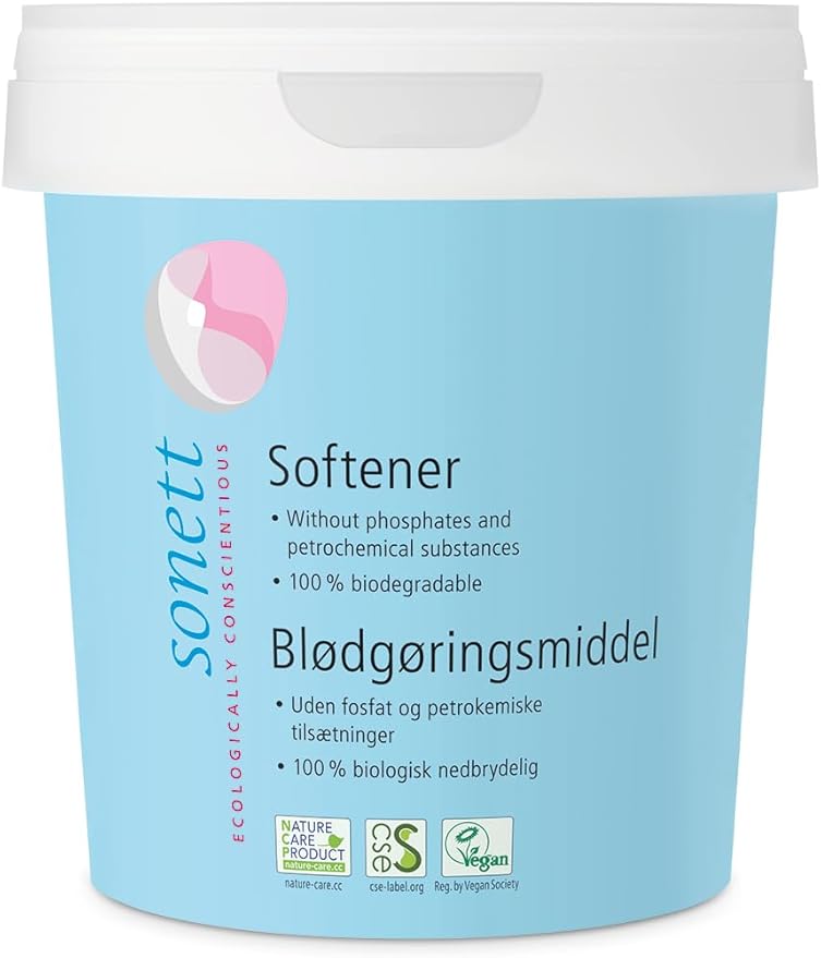Sonett Organic Laundry Detergent Softener Blodgoringsmiddel (18 oz 500g)