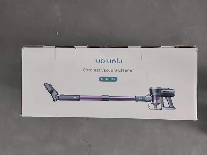 Lubluelu Cordless Stick Vacuum Cleaner, Lightweight 235W Brushless Motor, Rechargeable Battery, Self-Standing Design, Handheld for Carpet, Hard Floor, and Pet Hair