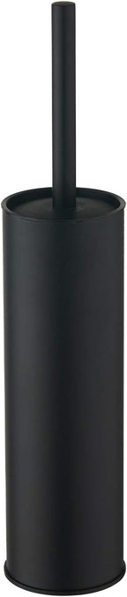 BGL Stainless Steel Toilet Brush with Holder, 2 Black Bristle Heads