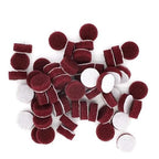 60 PCS 1 Inch 25mm 240-800 Grit Multi-Purpose Flocking Scouring Pad Duty Nylon Cloth for Polishing & Grinding,800