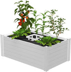 Prime Retreat Classic Keyhole Garden Bed and Trowel