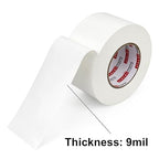 White Duct Tape 3 inch, Industrial Grade 3 inches x 55 Yards (164 ft), 9 Mil Heavy-Duty, Waterproof, UV Resistant for Crafts & Home Improvement